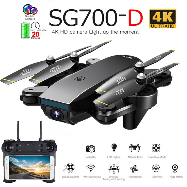 Spesifikasi Drone SG700D Omah Drones